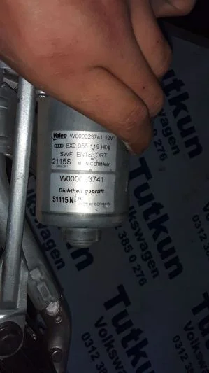 AUDİ A1 SİLECEK MEKANİZMASI VE SİLECEKKOLU 8X2955119H